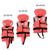 Glābšanas veste Life jacket for children 100N 30-40 kg 70-80 cm