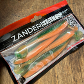 ZANDERBAITS silikona māneklis Zander Shaker 5′ Mad Carrot