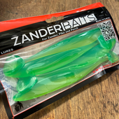 ZANDERBAITS silikona māneklis Zander Shaker 5′ Lime Chart