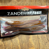 ZANDERBAITS silikona māneklis VTail FAT 5.5′ LOX